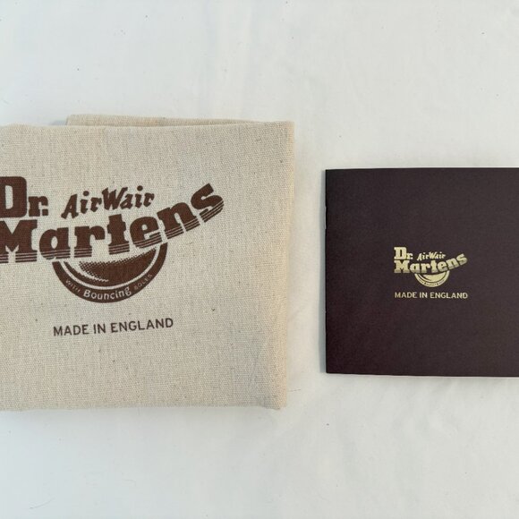 Dr. Martens 1460 Wax Commander Leather Lace Up Boot  Brown SZ 13 NEW - Picture 5 of 10